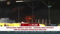 Antalya'daki fabrika yangınında son durum