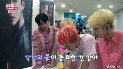 180703 SHOW CHAMPION BEHIND 쇼챔 비하인드 A.C.E(에이스) cut