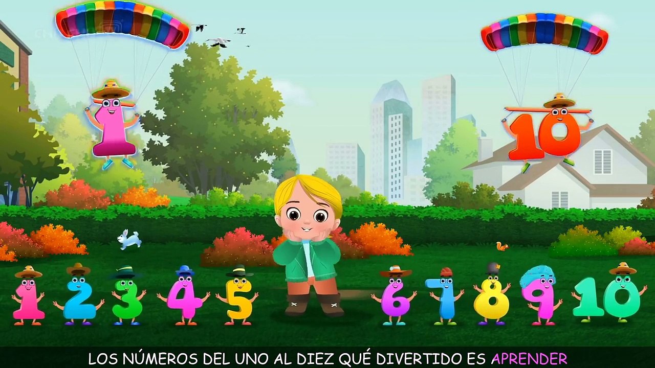 Cancion De Numeros Canciones Infantiles En Espanol Chuchu Tv