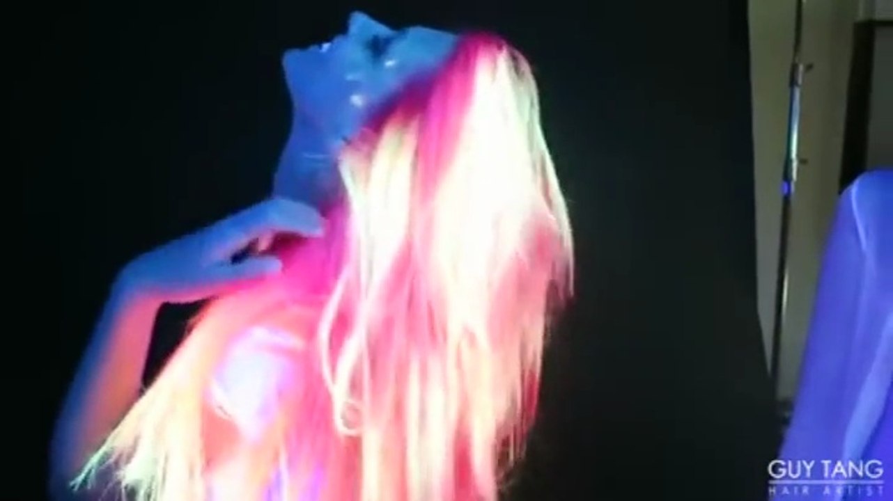 Cheveux phosphorescents