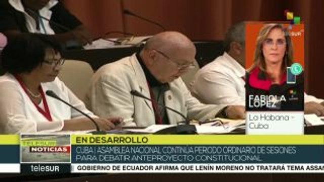 Discuten asambleístas cubanos derechos fundamentales en la carta magna