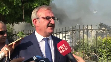 Köpük fabrikasında yangın - Vali Karaloğlu'nun açıklamaları - ANTALYA