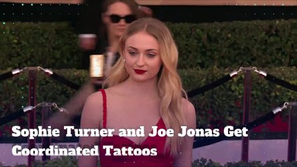 Sophie Turner and Joe Jonas Get Coordinated Tattoos