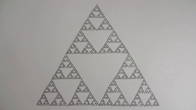 Comment dessiner le triangle Sierpinski A Fractal Zoom