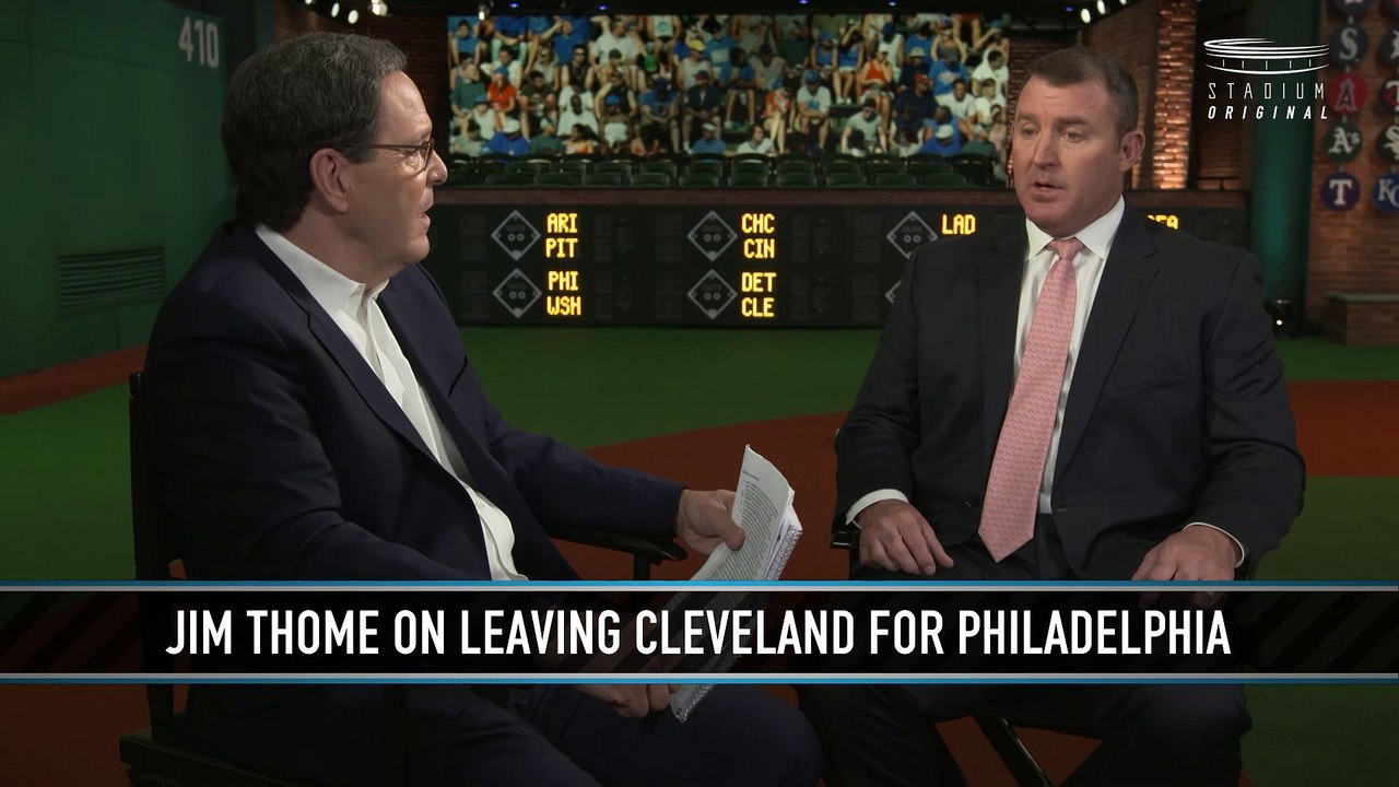 Jim Thome Talks About Leaving the Indians for the Phillies