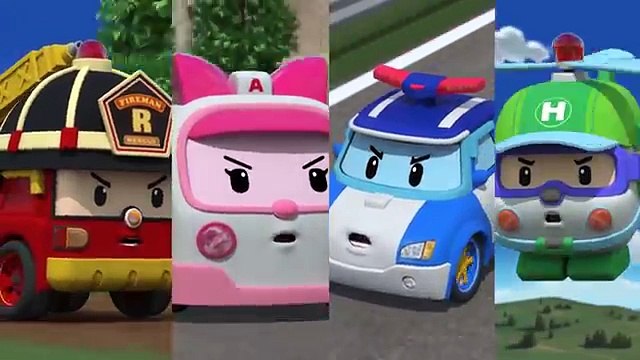 Робокар Поли - Рой и пожарная безопасность - Остановись, упади и перекатись (серия 10)