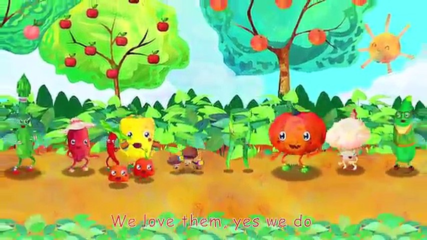 Vegetables Song | + More Nursery Rhymes & Kids Songs - ABCkidTV