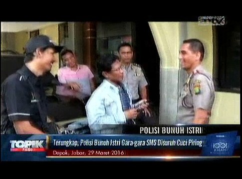Terungkap, Polisi Bunuh Istri Karena Disuruh Cuci Piring