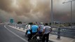 Grecia, vasti incendi vicino ad Atene: almeno un morto