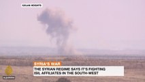 Syria regime steps up offensive against last rebel group in southwest