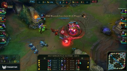 Fnatic vs. Kaos Latin Gamers - Highlights - World Championship 2017 - Play-In Stage Day 3