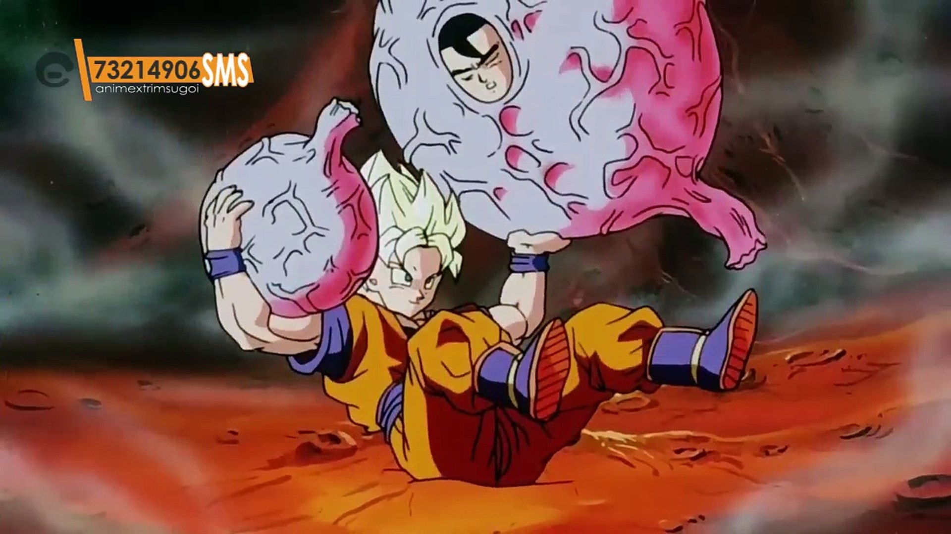 Goku se quema el trasero - Vídeo Dailymotion