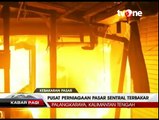 Api Bakar Ratusan Kios di Pasar Sentral Palangkaraya