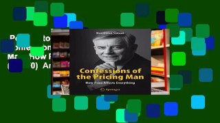 Popular to Favorit  Confessions of the Pricing Man: How Price Affects Everything (Spri70)  Any