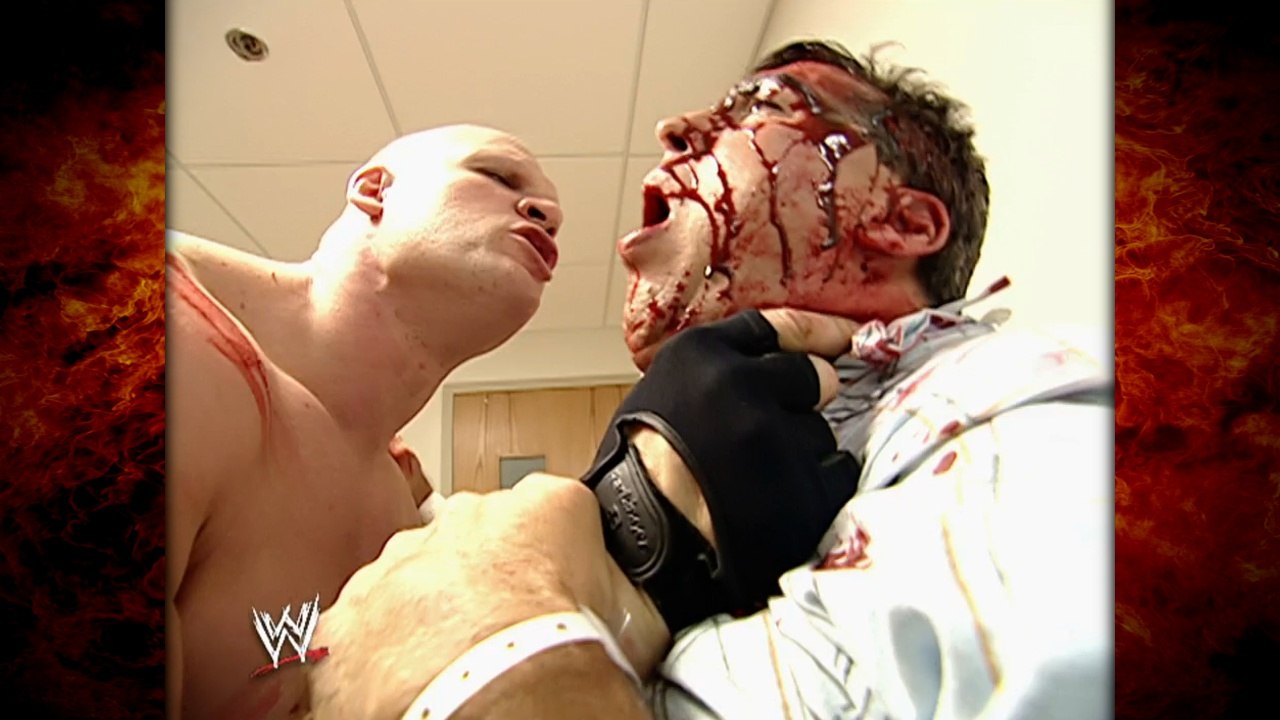 Kane Attacks & Brutalizes Shane McMahon in the Hospital! 9/22/03