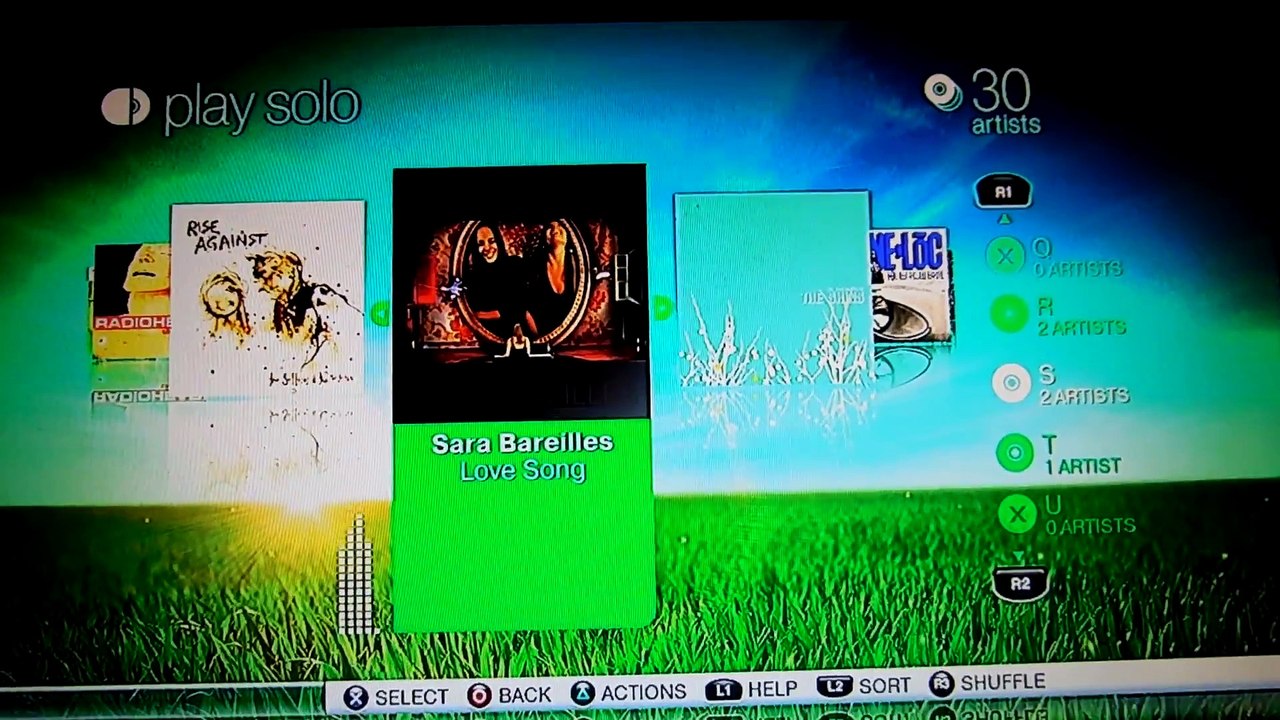 SingStar Vol. 2 (USA) ~ GamePlay ~ Singing Sara Bareilles Love Song ~ PS3 ~ 1080p ~ 2016 ~ Nikon
