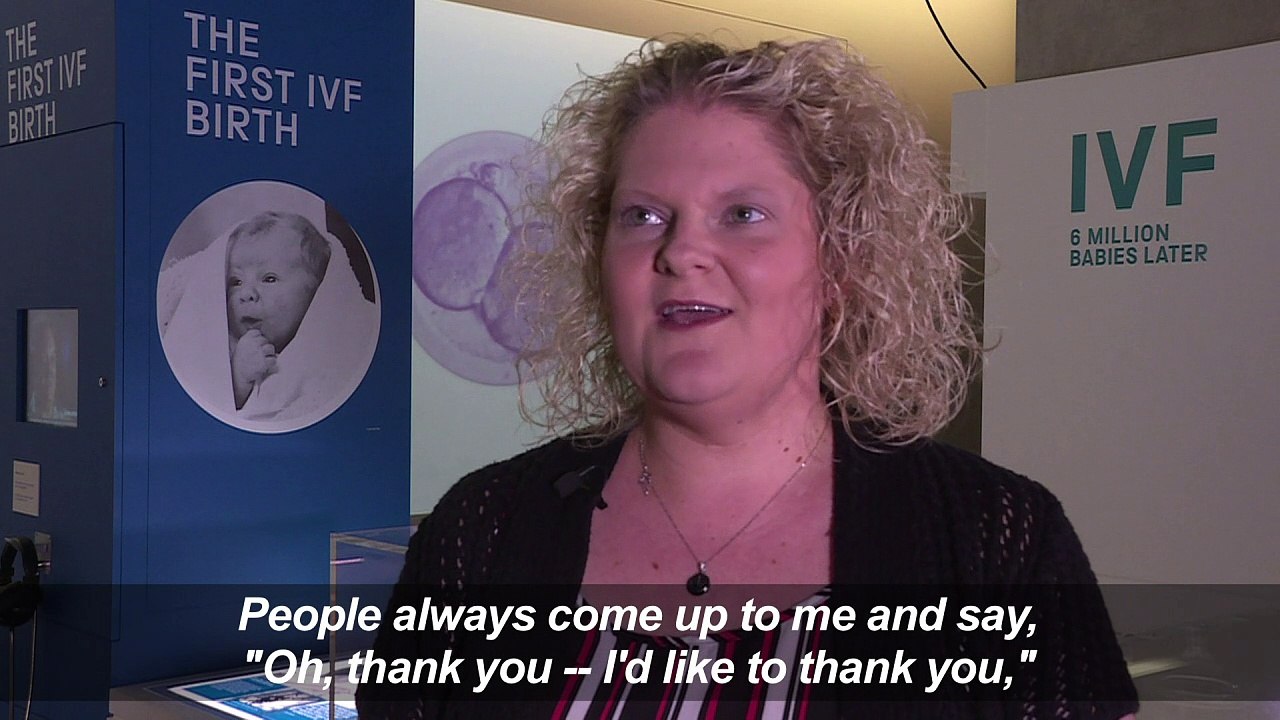 First ever "test tube baby" describes impact of IVF for families
