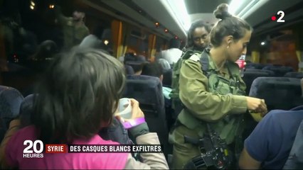 Syrie : 440 casques blancs évacués