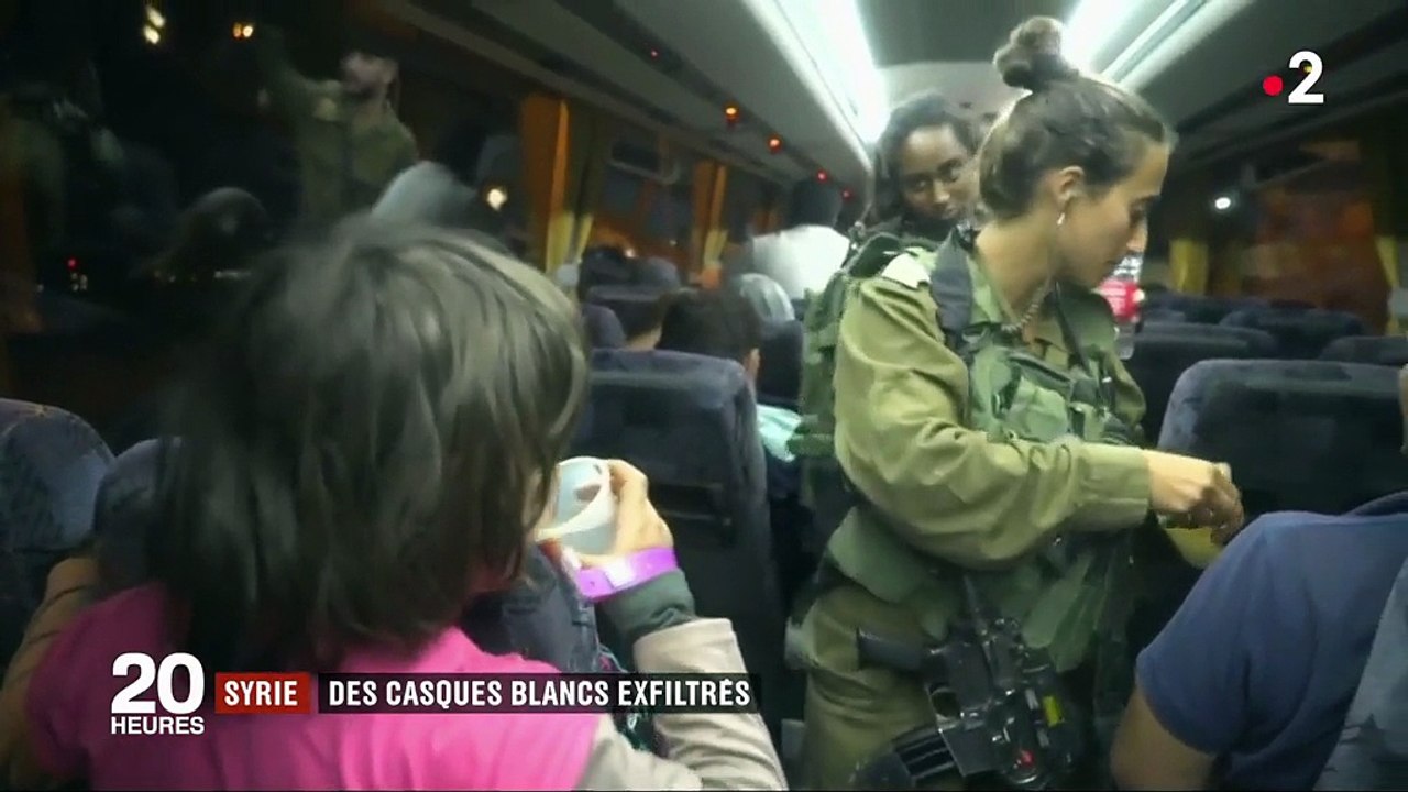 Syrie : 440 casques blancs évacués