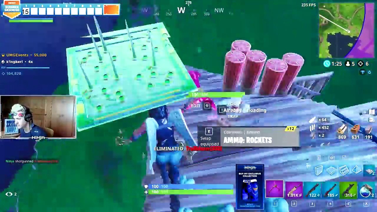 TFUE Looses $500,000 Tournament Because HACKER! Fortnite Tournament Highlights