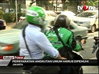 Dishub DKI Verifikasi Izin Operasi Uber dan Grab