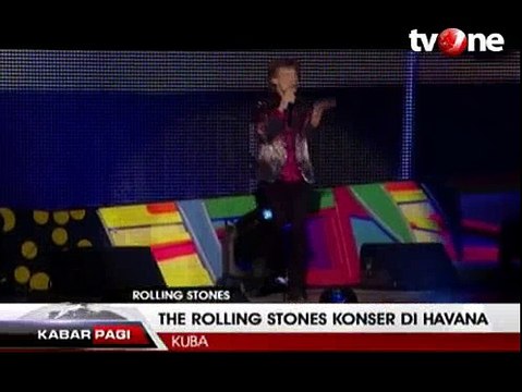 Konser Bersejarah The Rolling Stones di Kuba