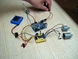Arduino hbridge DC motor control circuit.
