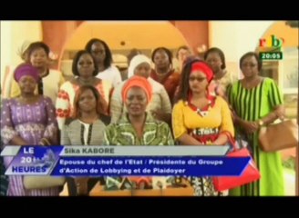 RTB/Le Groupe d’Action de Lobbying et plaidoyer se présente au président de l’Assemblée nationale