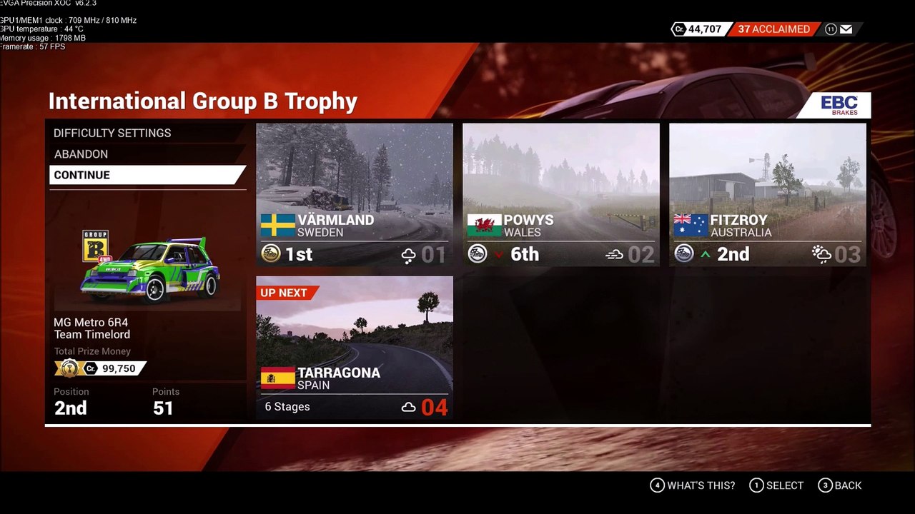 DiRT 4 Pueblo Alforja International Group B Trophy Tarragona Spain Ev4 St2
