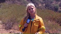 90-Acre Brush Fire Breaks Out Amid Southern California Heat Wave