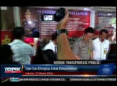 Polisi Tetapkan 6 Tersangka Demo Taksi Rusuh