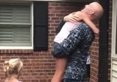 Father Surprises Kids With Early Return From Military Service