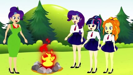 Equestria Girls Kids School Learn Colors In Class Animation Collection Choose Skirt Challe