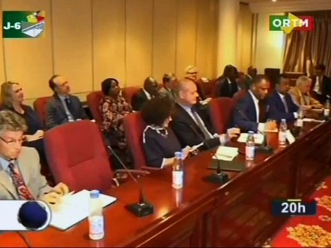ORTM/Ministre des affaires étrangères et de la coopération internationale échange avec le corps diplomatique du Mali