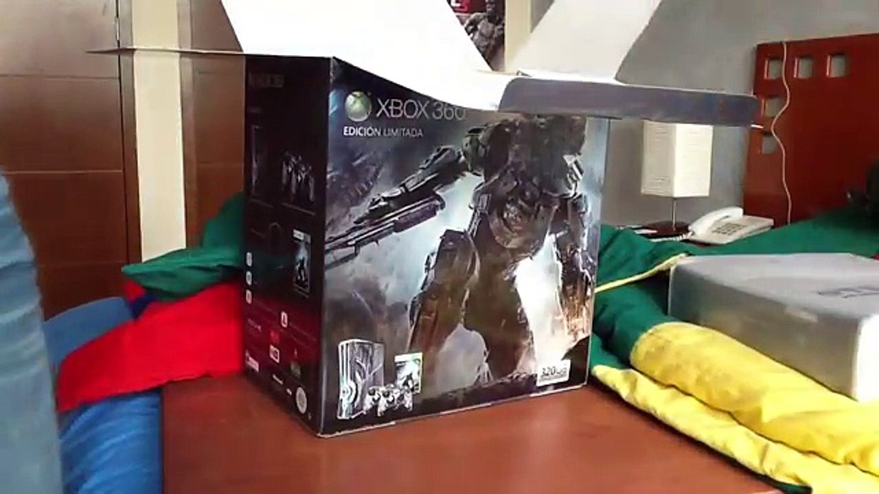 XBOX 360 Edición Halo 4 UNBOXING ESPAÑOL