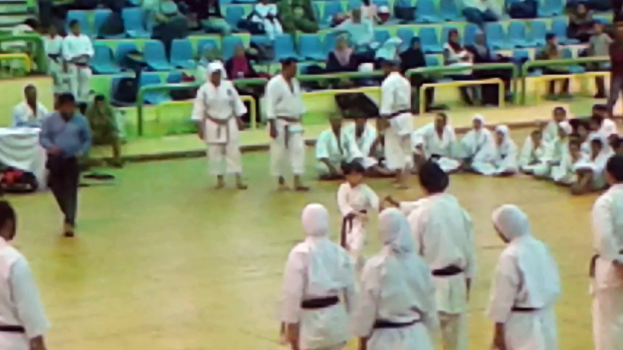 Karate Match Small children