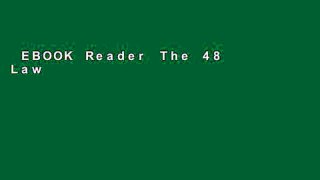 EBOOK Reader The 48 Laws of Power Unlimited acces Best Sellers Rank : #4