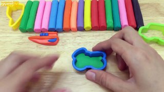 Play and Learn Names of Transporter set with Modelling clay Fun and Creative