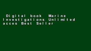 Digital book  Marine Investigations Unlimited acces Best Sellers Rank : #1