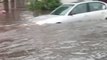Floodwaters Threaten to Submerge Cars in Tremont, Pennsylvania