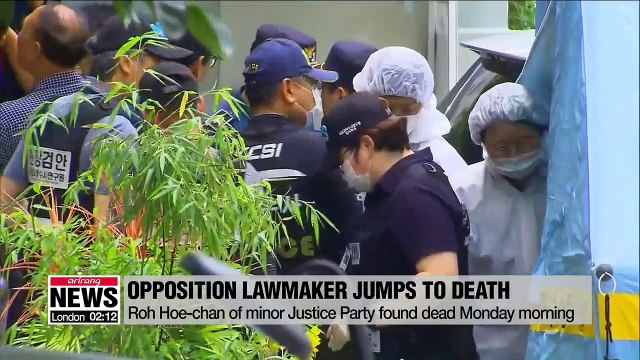 Minor opposition lawmaker commits suicide amid illegal funding probe