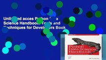 Unlimited acces Python Data Science Handbook: Tools and Techniques for Developers Book