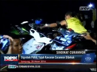 Digerebek Polisi, 7 Kawanan Curanmor Ditangkap