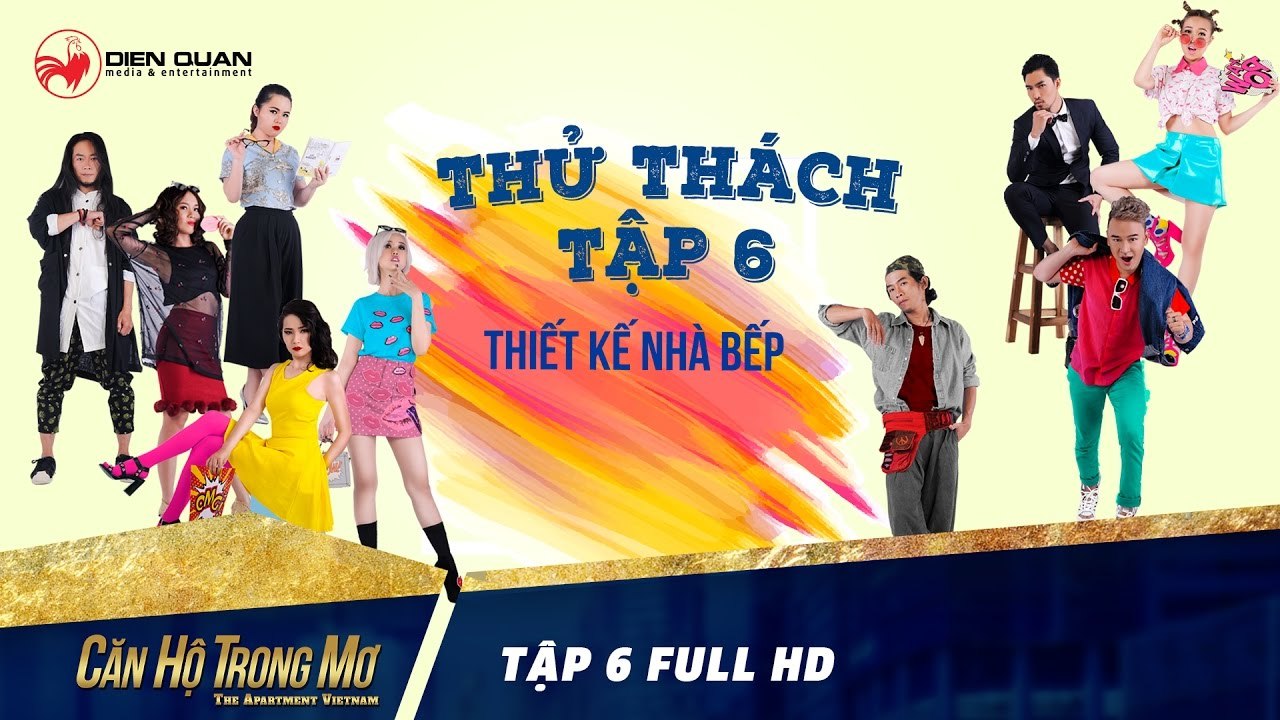 Căn hộ trong mơ 1 - tập 6 full hd- Quang Huy cự...
