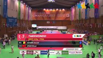 TAEKWONDO  Men's  -63kg Final - 28th Summer Universiade 2015 Gwangju (KOR)