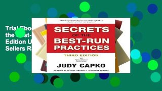 Trial Ebook  Secrets of the Best-Run Practices, 3rd Edition Unlimited acces Best Sellers Rank : #4