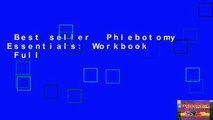 Best seller  Phlebotomy Essentials: Workbook  Full