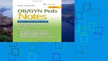 Popular  Ob/Gyn Peds Notes 3e  Full