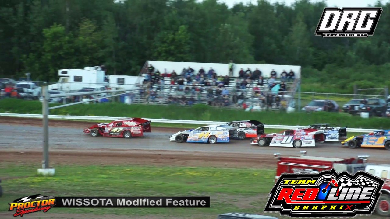 Proctor Speedway 7/22/18 WISSOTA Modified Final Laps