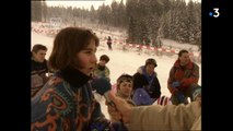 1995 - Premieres glisses du snowboard dans les Vosges